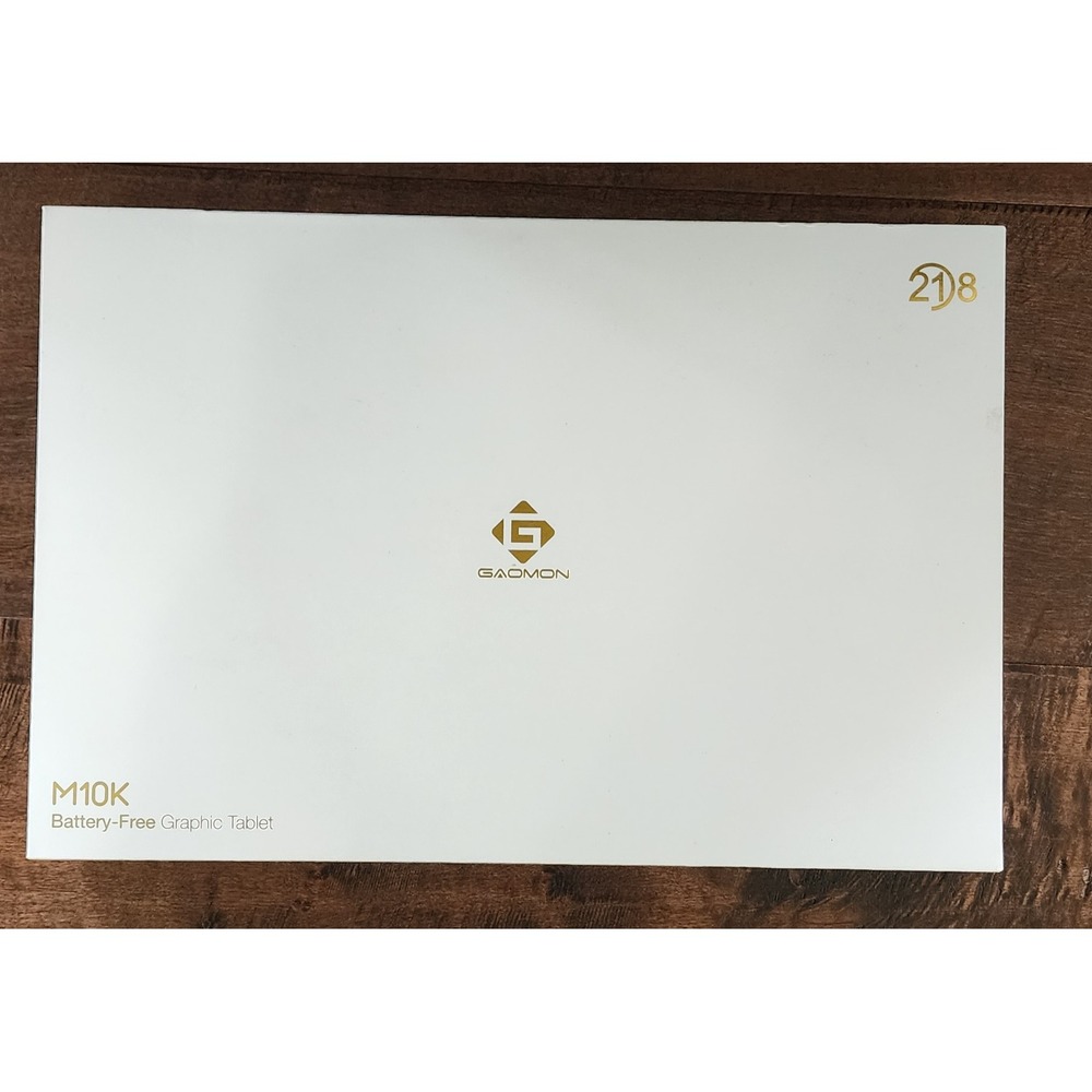 GAOMON M10K 2018 Version Battery-Free Graphic‎ Tablet Black Digital Drawing Pad